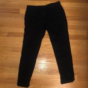 Old Navy ultimate slim taper pants.